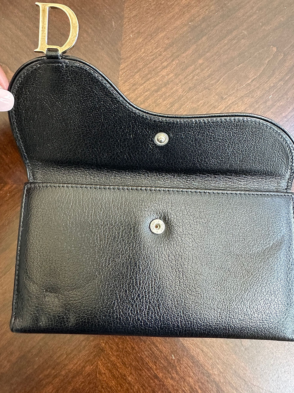 Thumbnail: Dior Saddle Wallet
