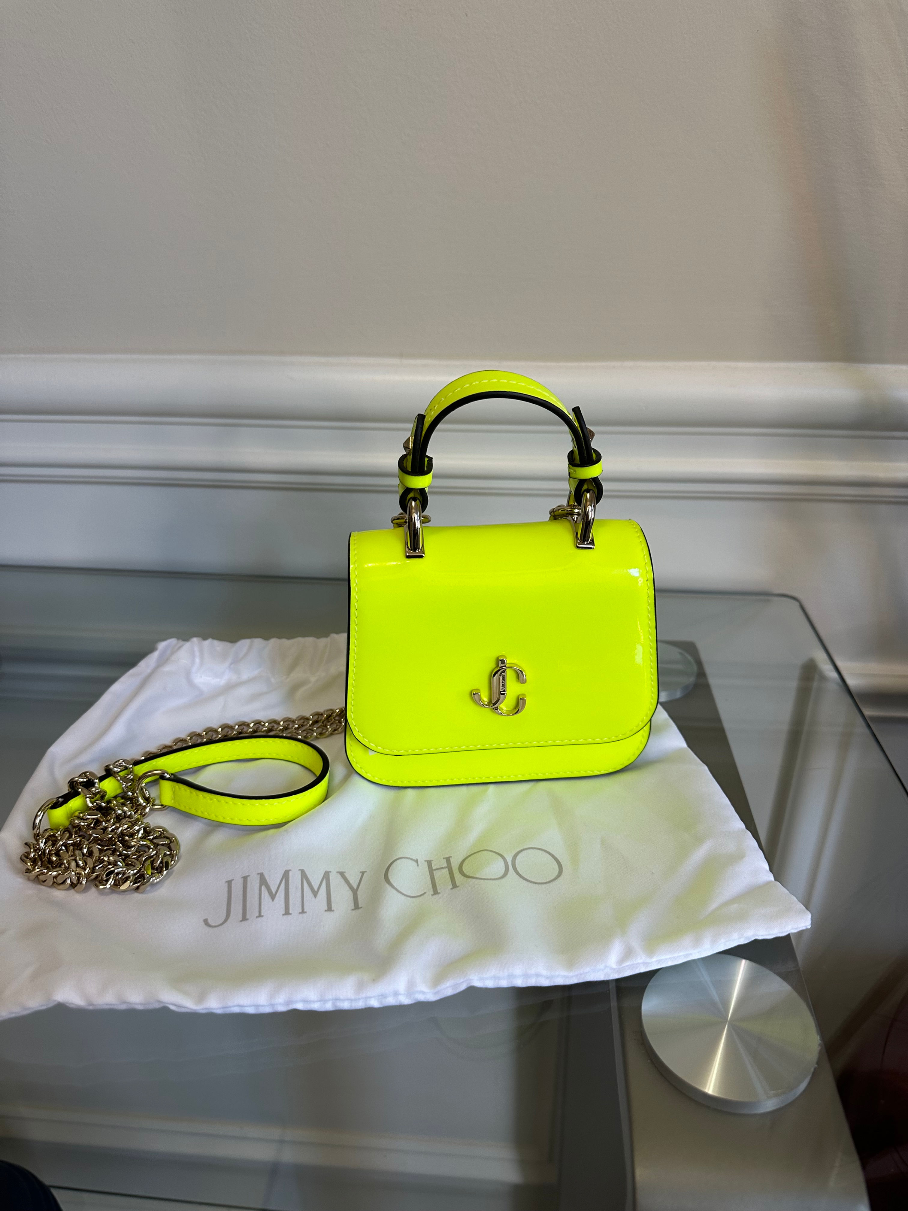 Jimmy Choo Micro Top Handle Purse