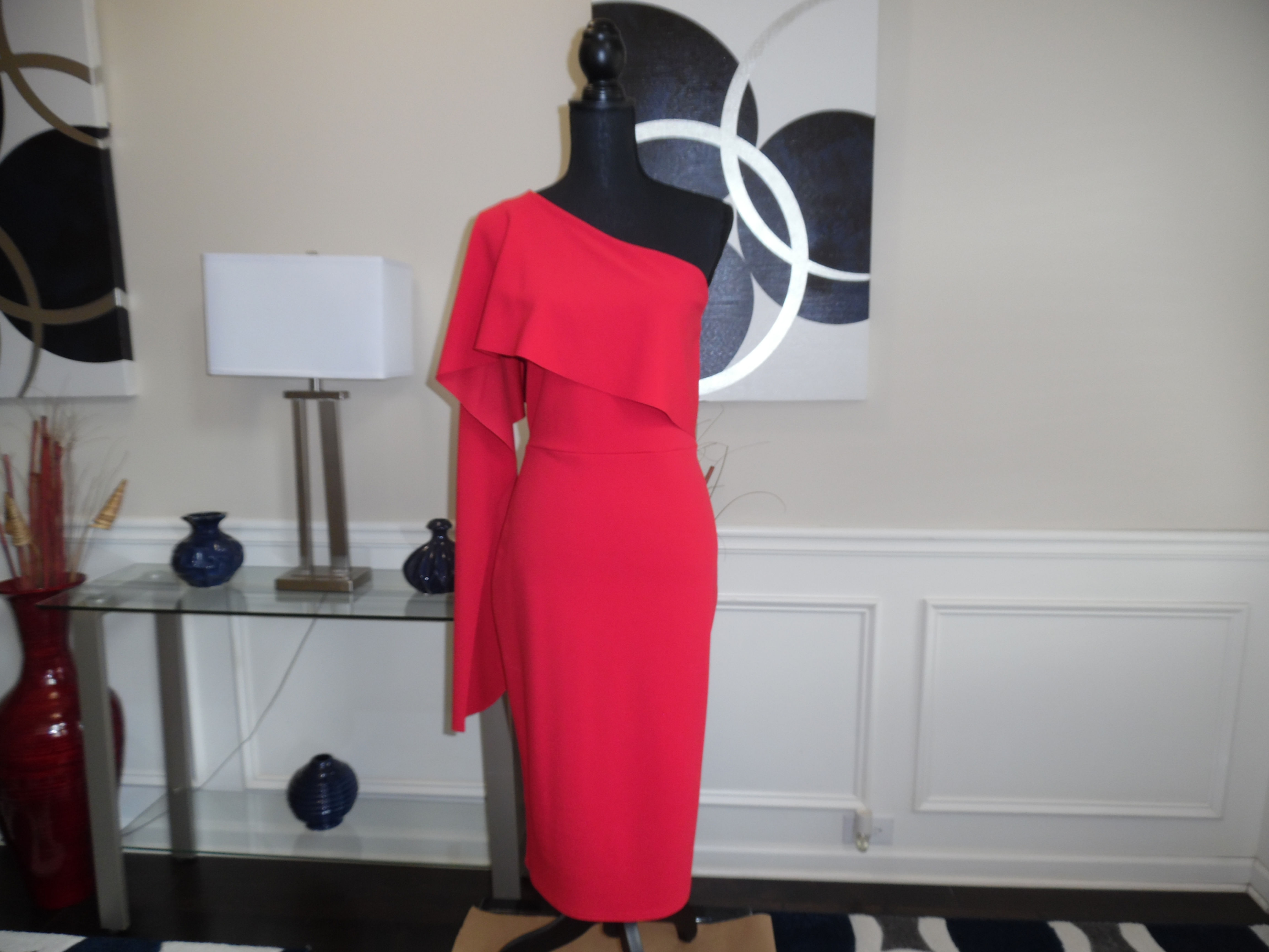 Quiz Off Shoulder Cocktail Dress