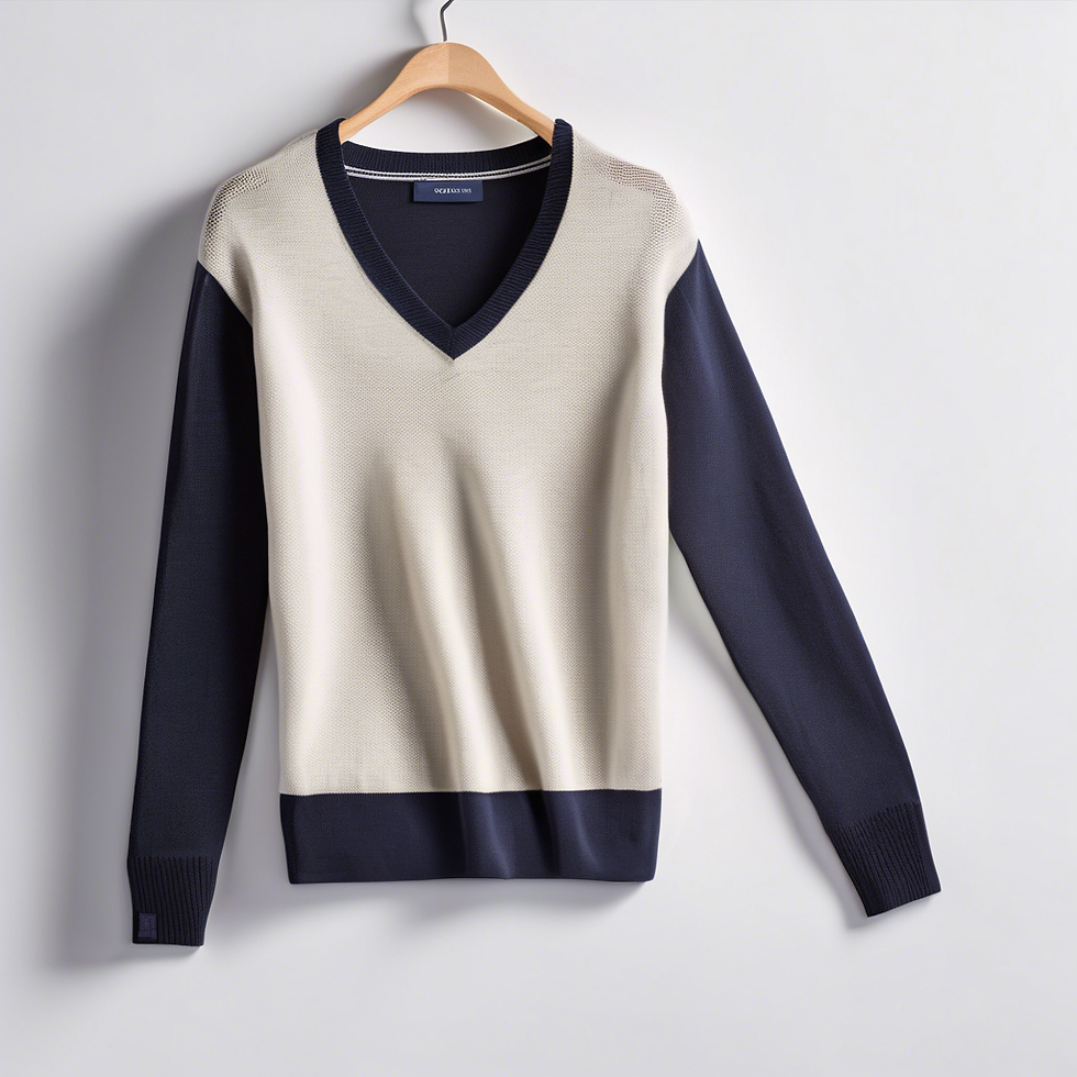 Elegant V-Neck Sweater