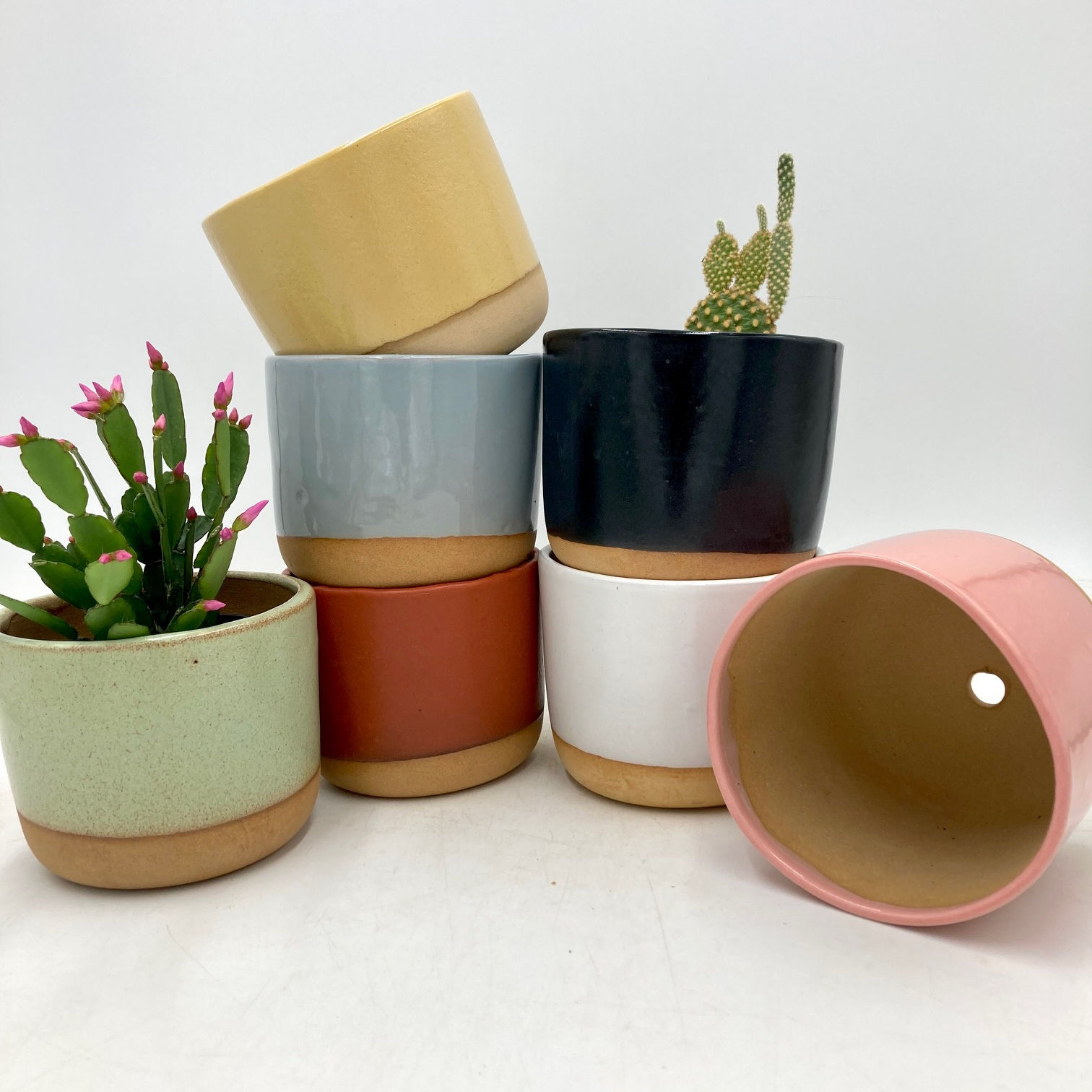 Color Dipped Planter