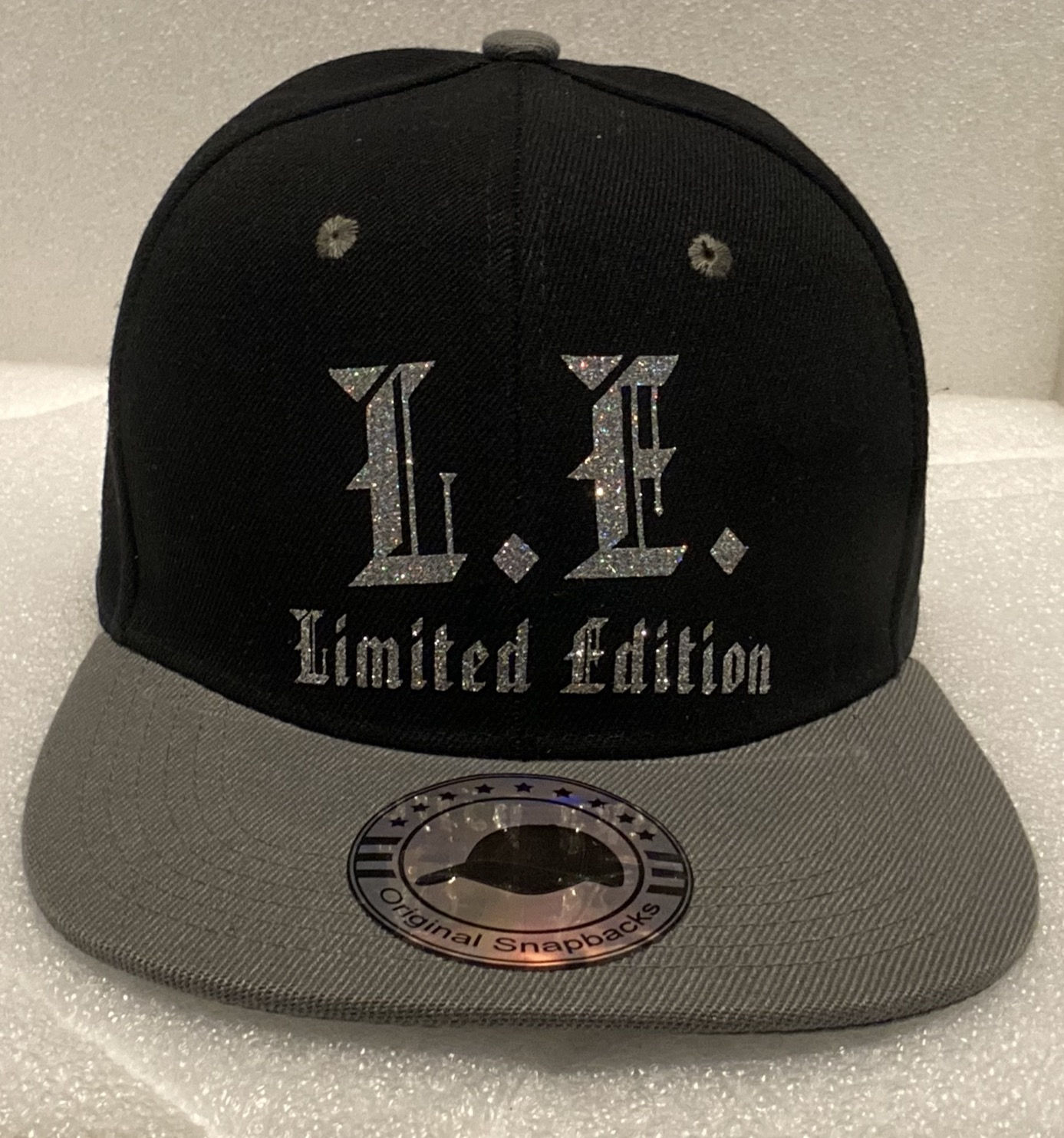 PBC Hats - Black and Grey w/Silver Ice