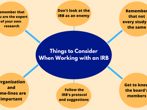 Things to Consider When Working with an IRB