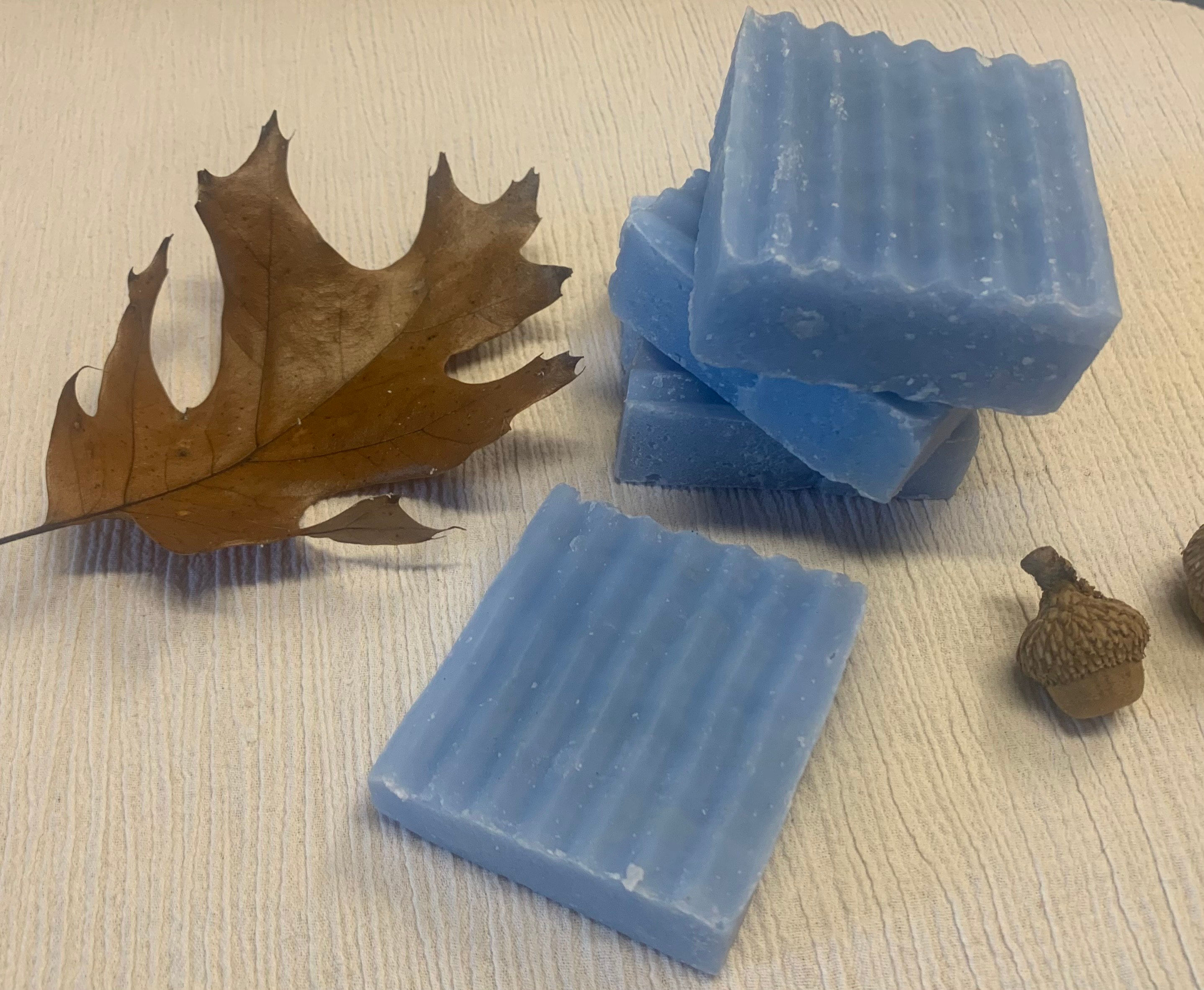 Coconut & Lemon Grass Organic Goat Milk Soap- River Blue