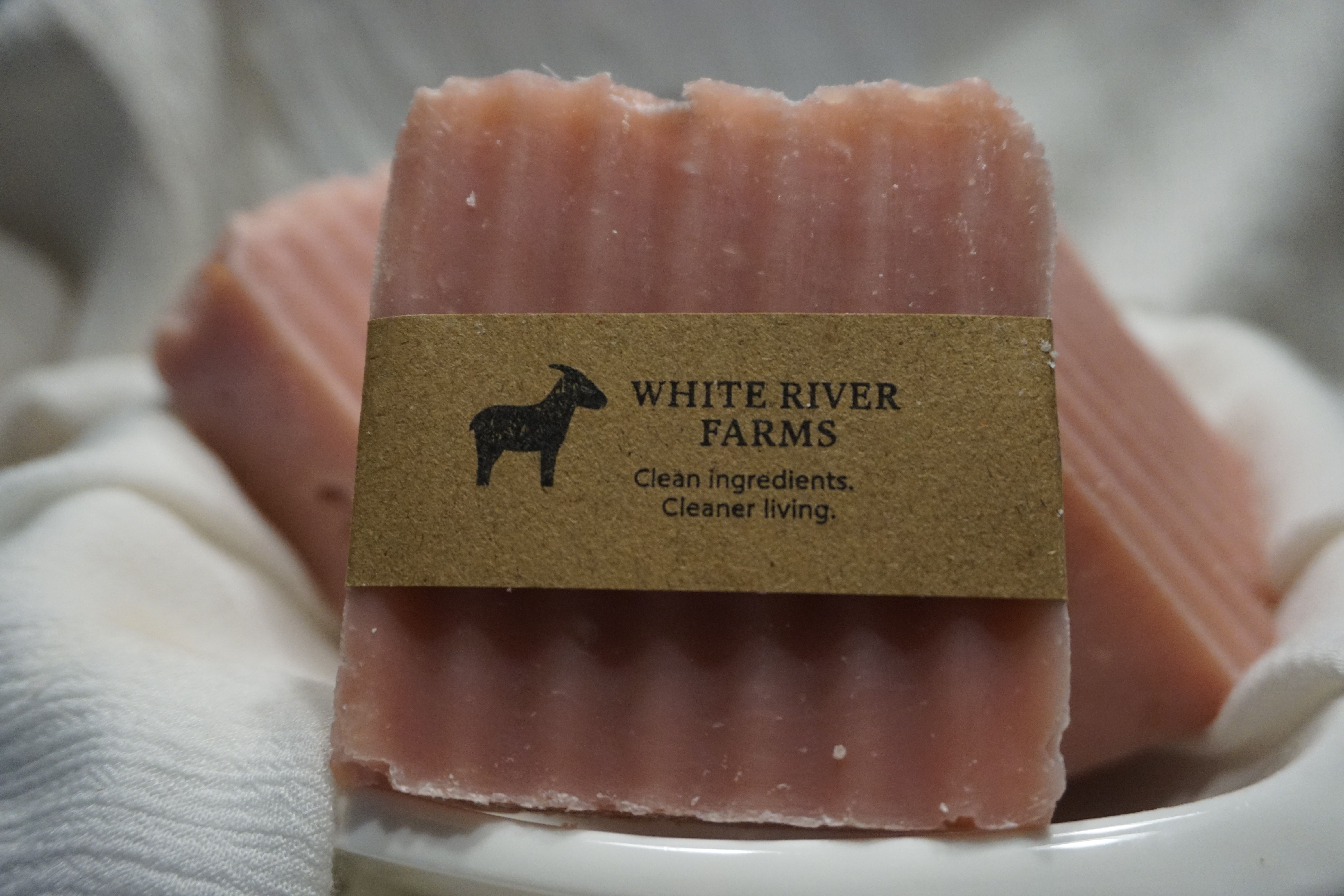 Organic Goat Milk Soap- Unscented- Rose