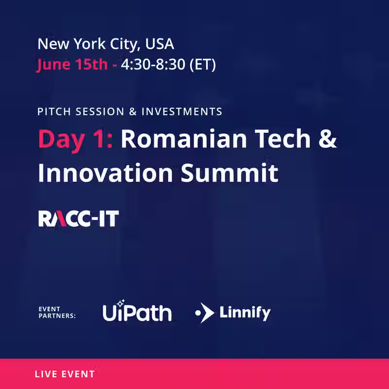 🚀 Romanian Tech & Innovation Summit @ New York! 🗽