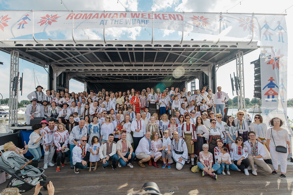 Romanian Blouse Day Celebration at the Wharf