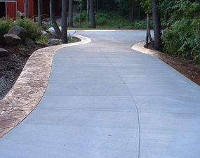 concrete pathway houston texas the woodlands downtown houston