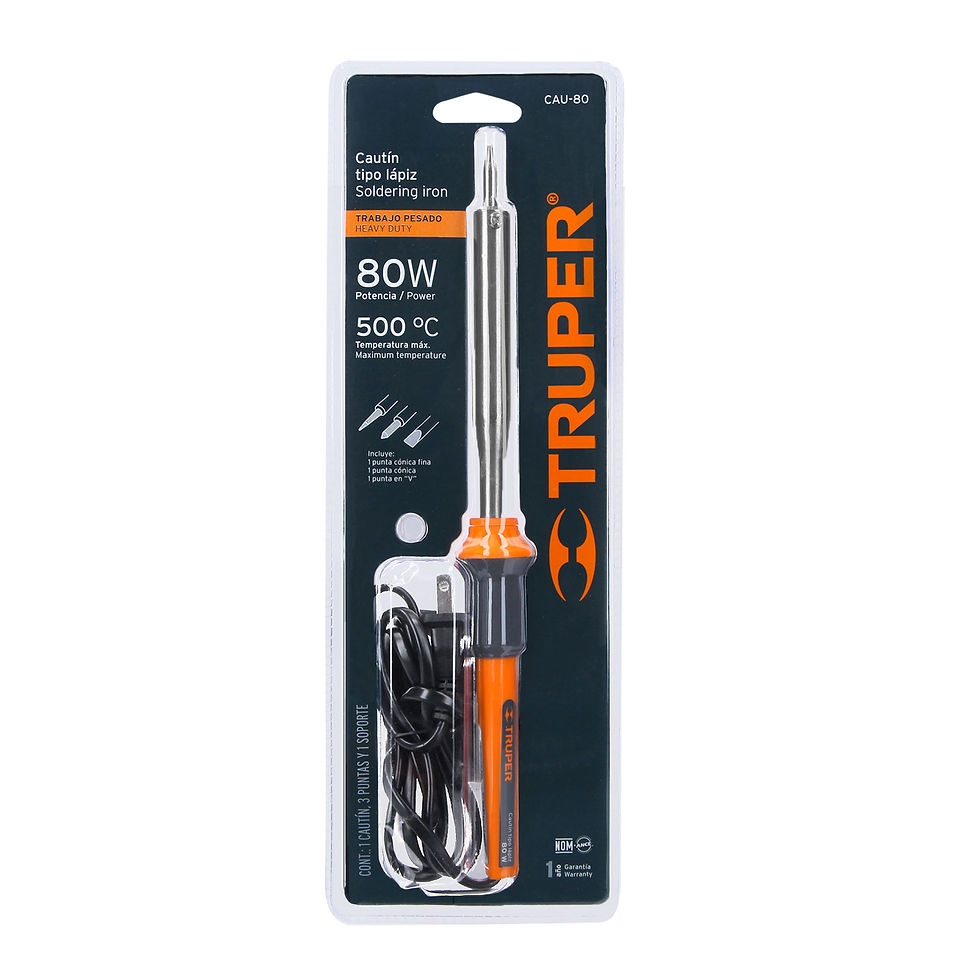 Miniatura: Cautín 80 W tipo lápiz para trabajo pesado, Truper