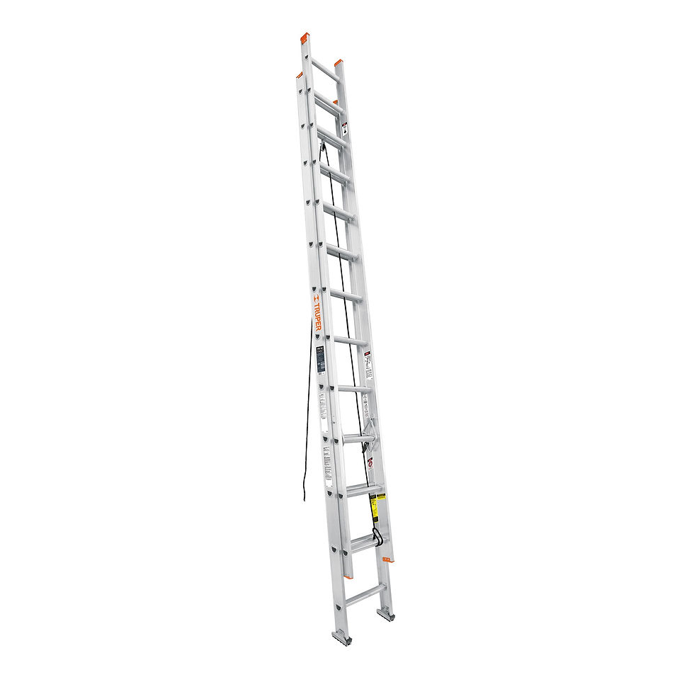 Escalera de extensión, tipo III, 24 peldaños