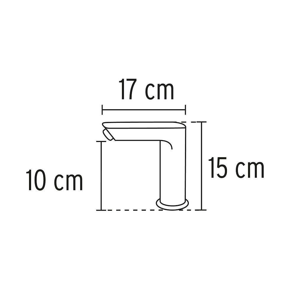 Miniatura: Llave con sensor para lavabo