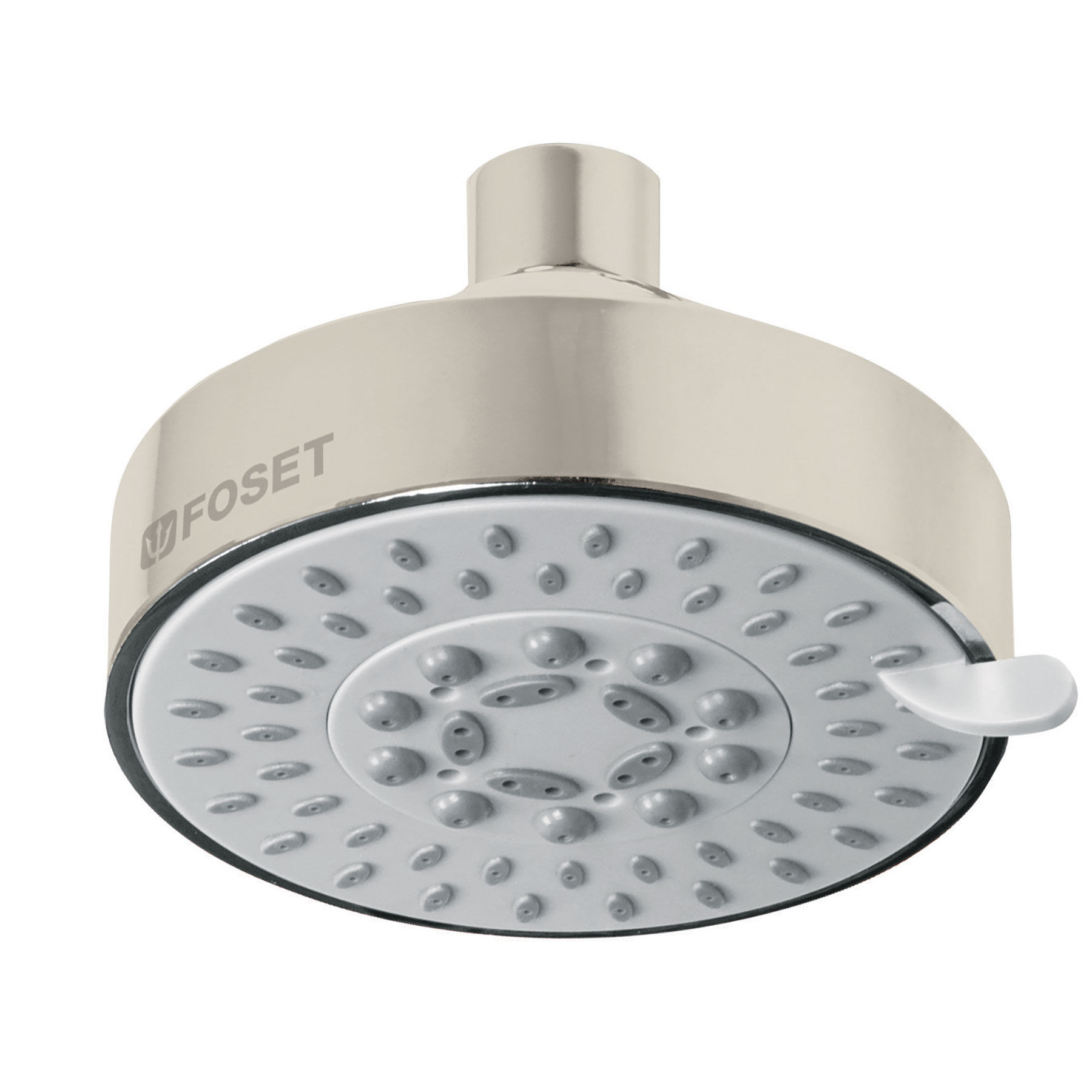 Regadera 5 funciones, sin brazo, satín, Element