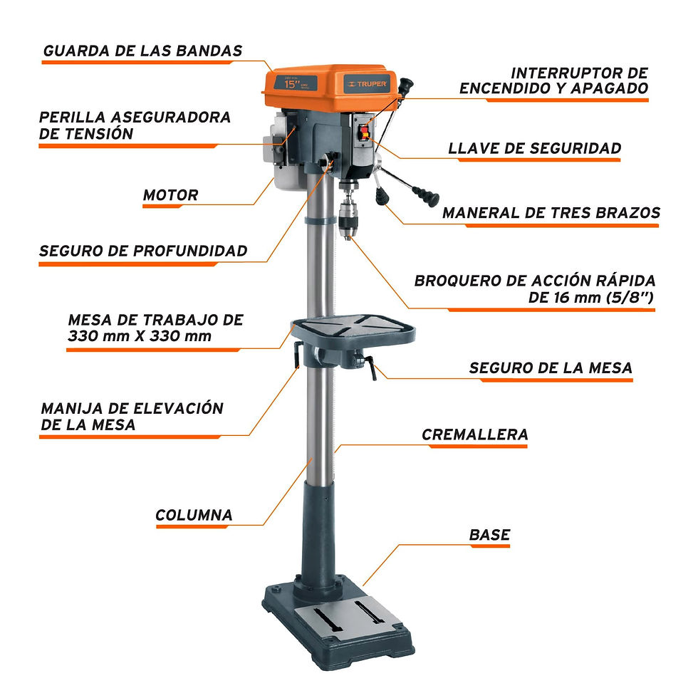Miniatura: Taladro de piso 5/8 x 15', 1 HP