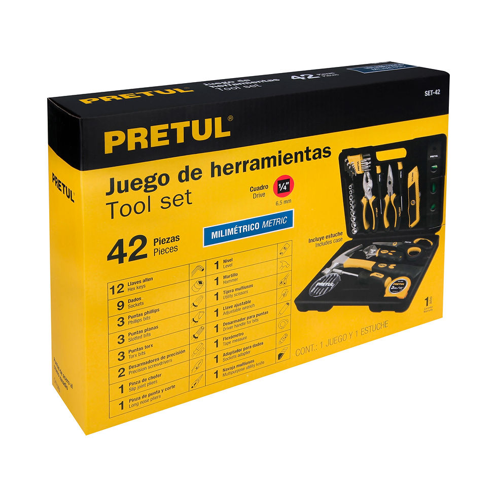 Miniatura: Juego de 42 herramientas Comfort Grip, Pretul