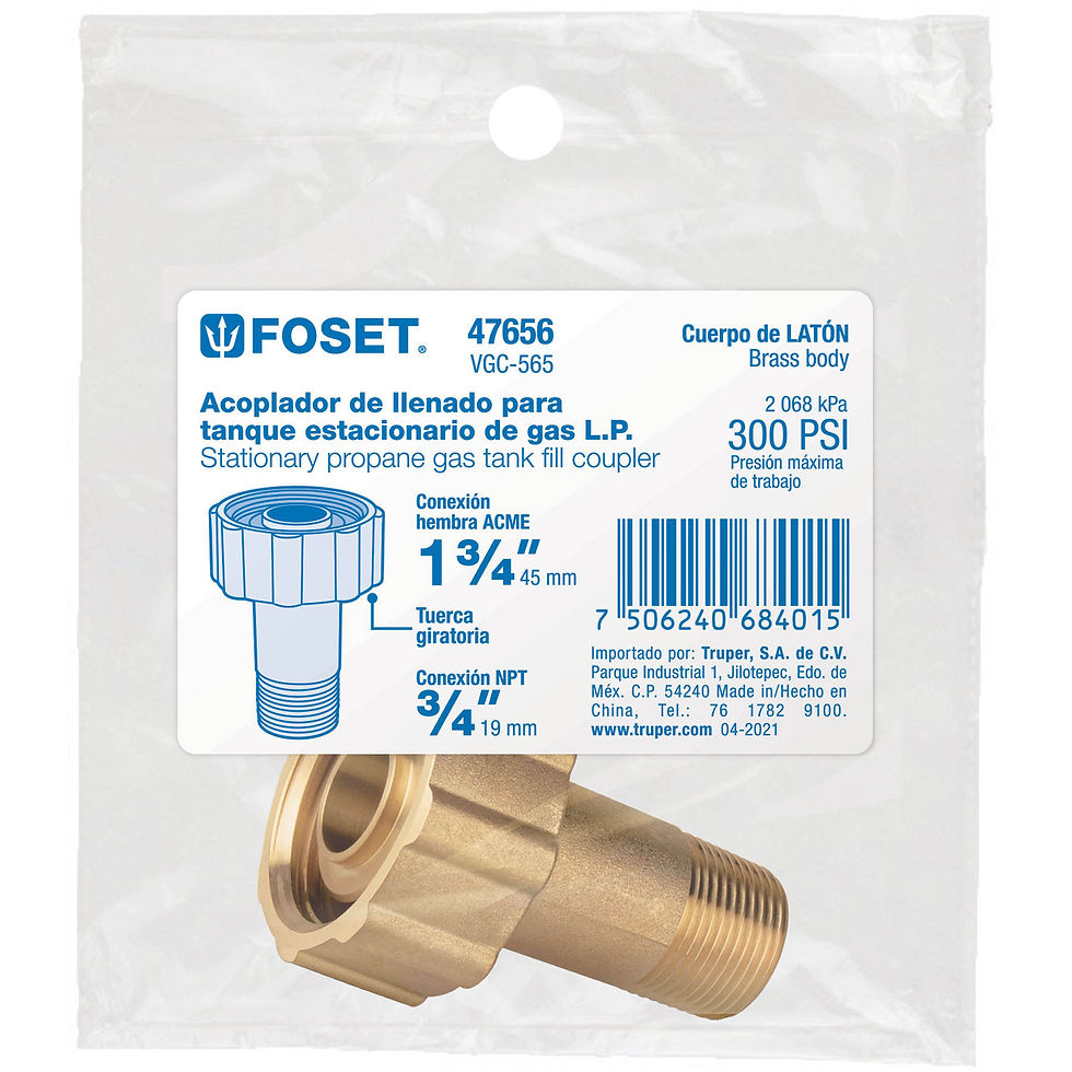 Miniatura: Acoplador llenado p/tanque estacionario,ACME 1-3/4x3/4'NPT