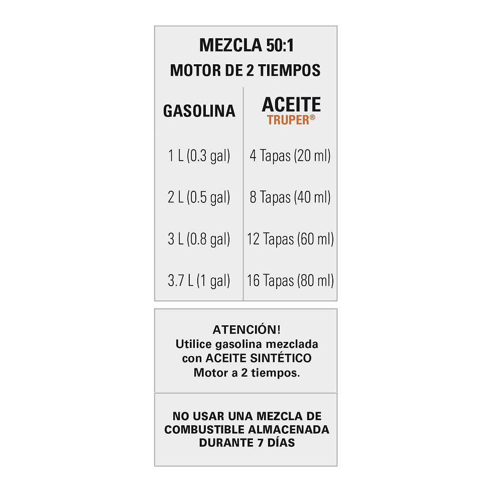 Miniatura: Motosierra a gasolina, motor 45 cc, barra 16'