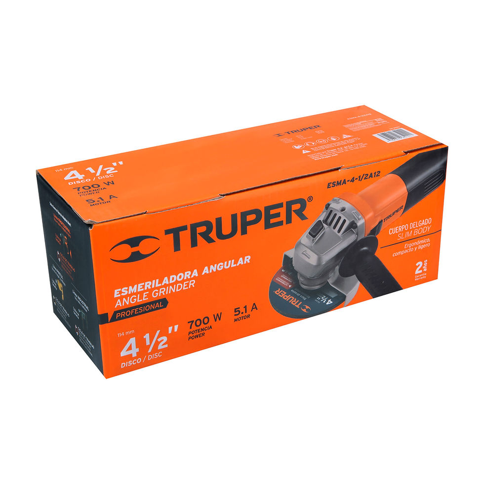 Miniatura: Esmeriladora angular 4-1/2' 700 W, profesional, Truper