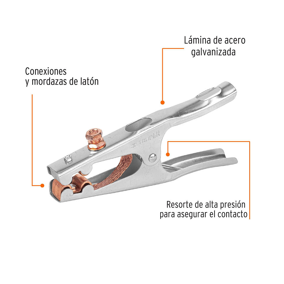 Miniatura: Pinza para tierra de 500 A, Truper