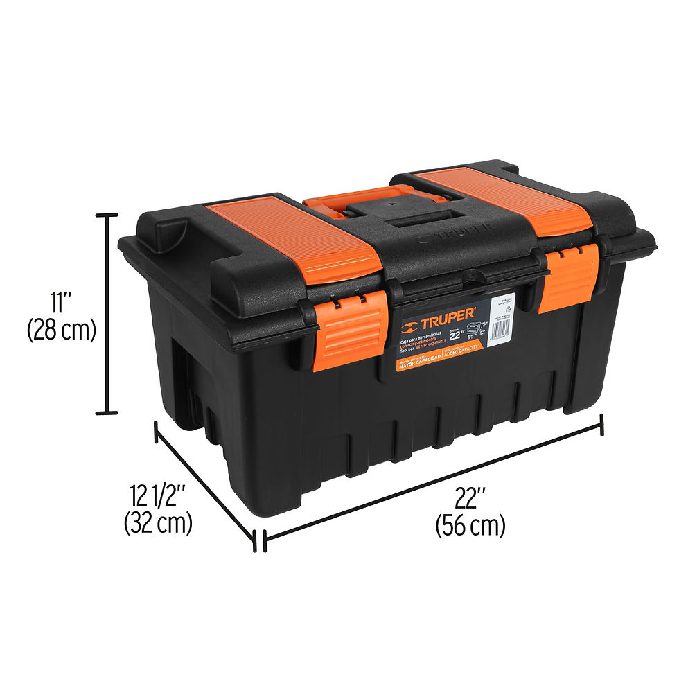 Miniatura: Caja para herramienta de 22' con compartimentos