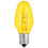 Miniatura: Focos incandescentes de colores, base E12, 7.5 watts, 50pzas