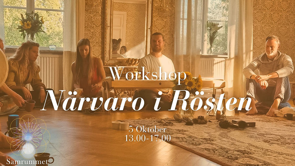 Workshop - Närvaro i Rösten