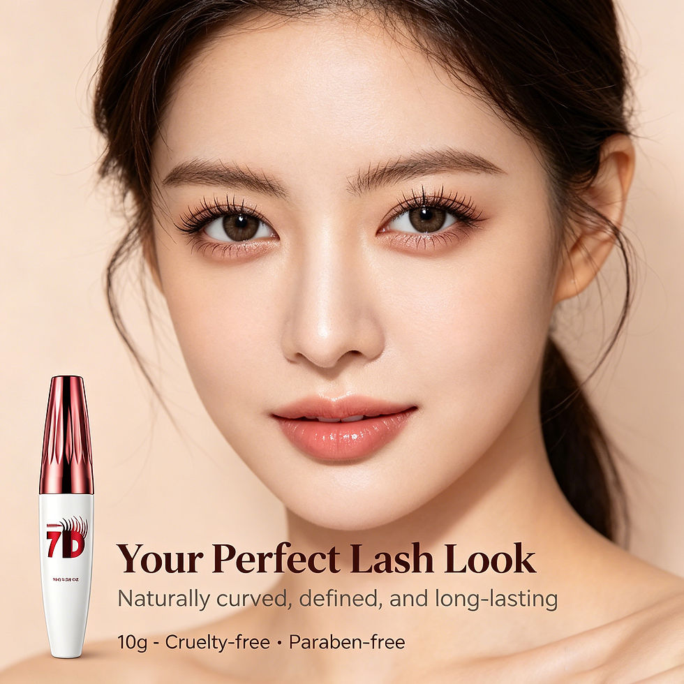 Thumbnail: 7D Volumizing & Curling Black Mascara – Smudge-Proof, Natural Lash Lift & Curl