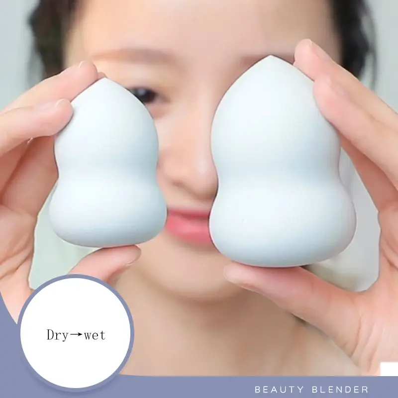 Thumbnail: 100/50/20/10 Pcs Make Up Blender Cosmetic Puff Makeup Sponge Puff Air Cushion Eg