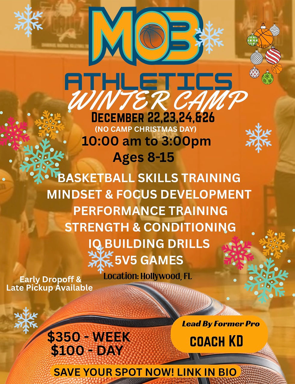 MOB 4 Day Winter Camp Session 1