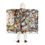 Thumbnail: Earth Rhythms Zen Abstract Art: Hooded Sherpa Fleece Blanket