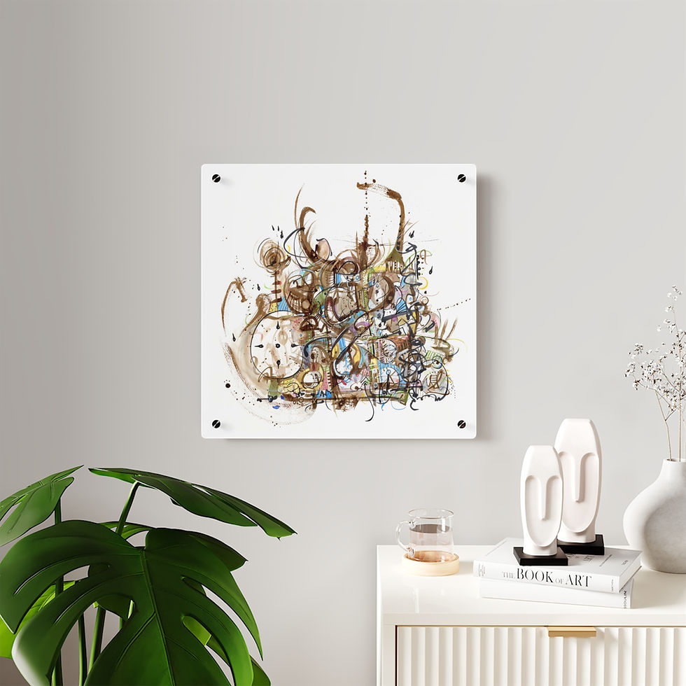 Thumbnail: Earth Rhythms : Acrylic Prints : Zen Contemporary Abstract Art