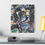Thumbnail: Royal: Abstract Calligraphy Wall Art Canvas Print
