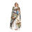 Thumbnail: Earth Rhythms Zen Abstract Art: Hooded Sherpa Fleece Blanket