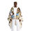 Thumbnail: Earth Rhythms Zen Abstract Art: Hooded Sherpa Fleece Blanket