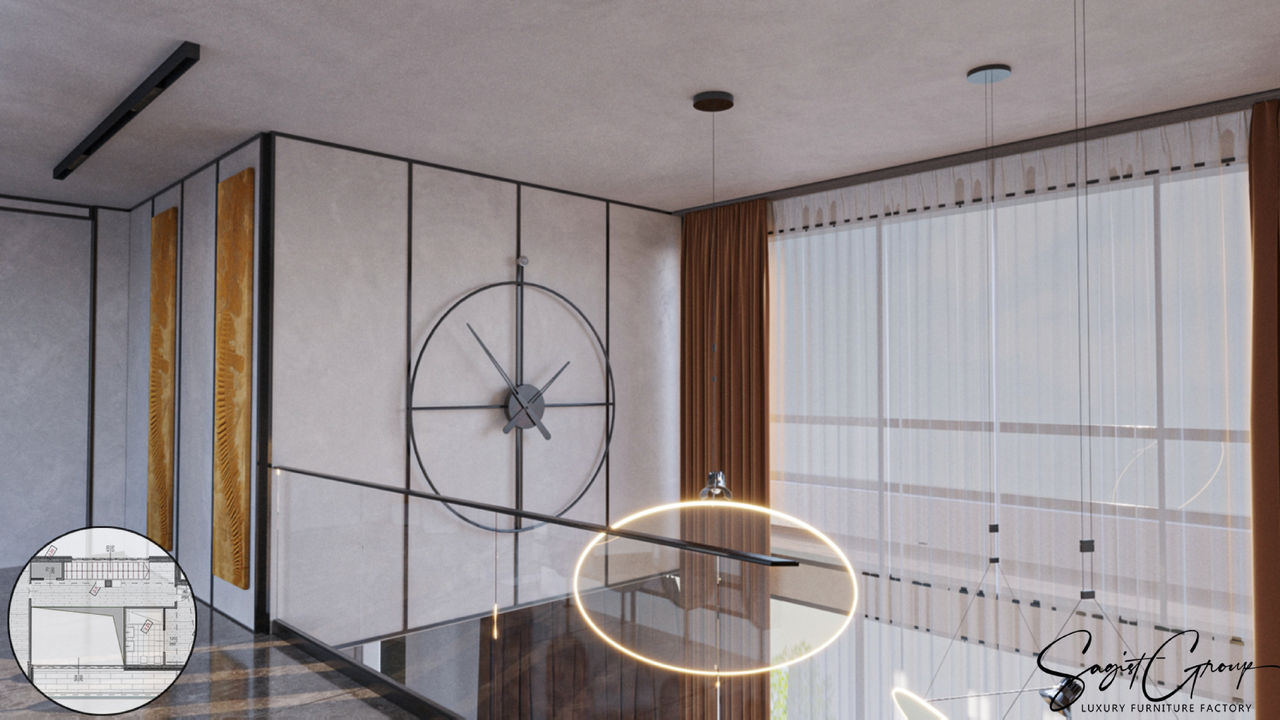 Luxury villa furniture projec in Croatia