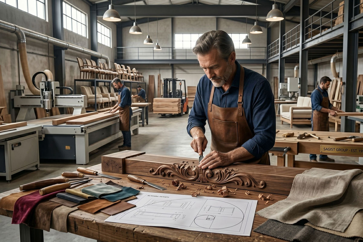 Klasik mobilya — Sagist handmade furniture