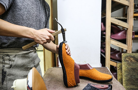 Tumar offers brand customization feature for wholesale customers. Brands can order shoes with individual logo design made of chrome-free leather, woven or embroidered. TUMAR is a wholesale producer of eco-friendly comfort shoes located in Kyrgyzstan.