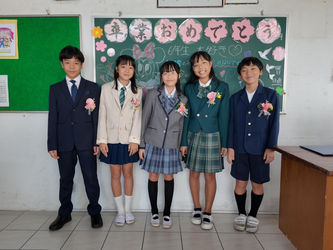 感動の卒業式の写真 2