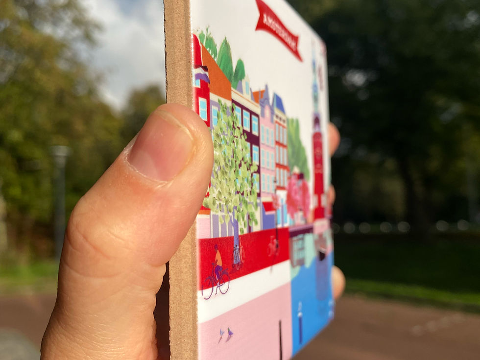 Thumbnail: Amsterdam Montelsbaantoren tegeltje