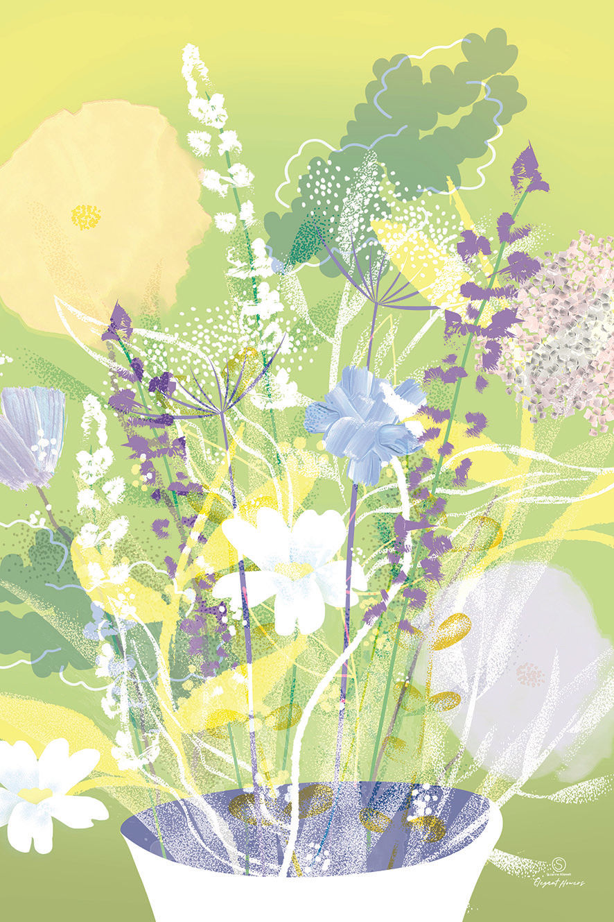 Thumbnail: Flower Poster Spring Flowers Light