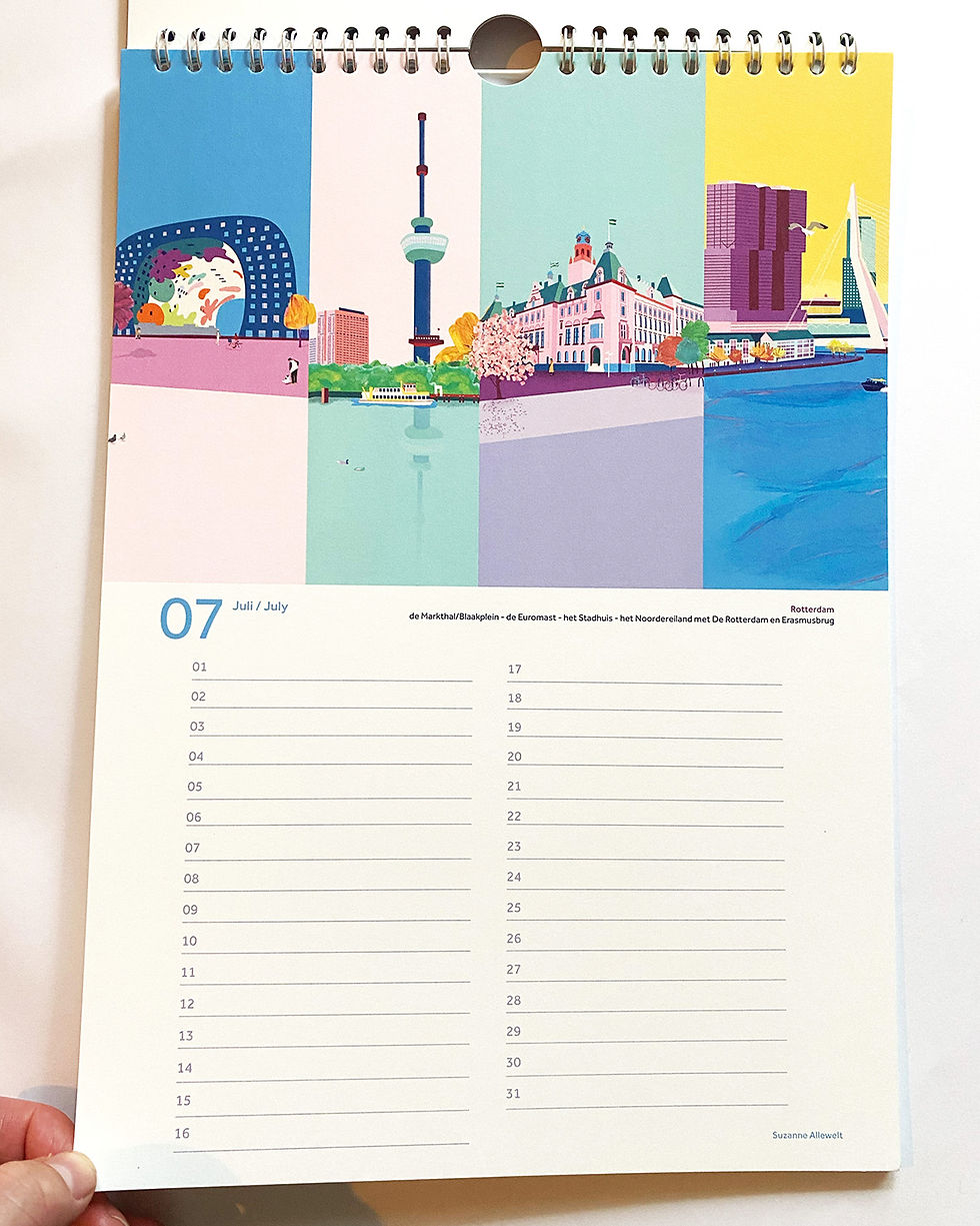 Thumbnail: Dutch Cityscape Birthday Calendar