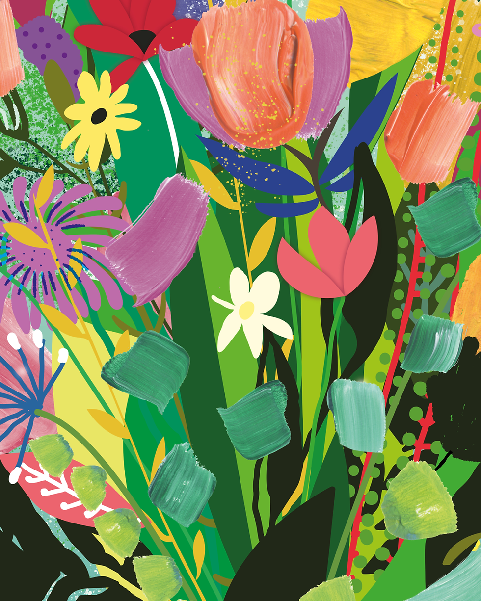 Thumbnail: Flower Poster Spring Flowers