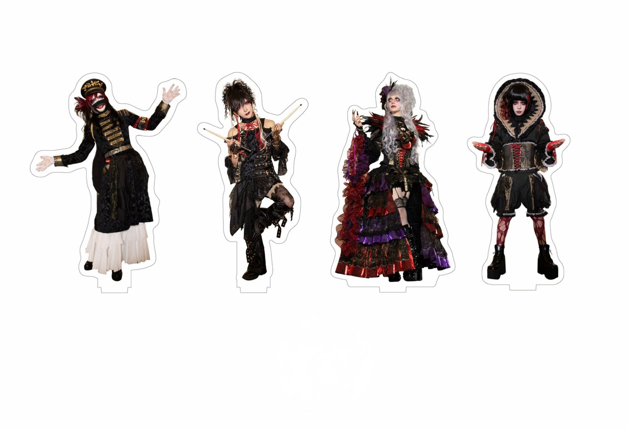 GLAMSCURE Acrylic Stands