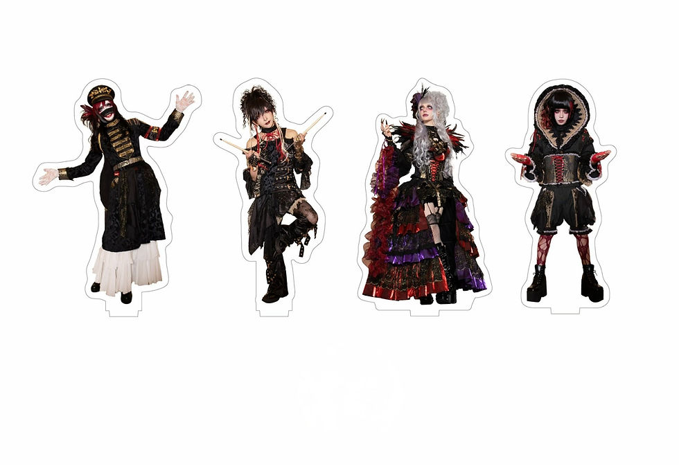 GLAMSCURE Acrylic Stands