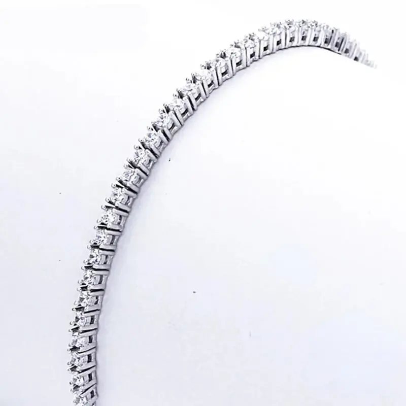Thumbnail: Tennis Bracelet — Crystal Pavé | Gold, Rose Gold & Silver | Liyvora