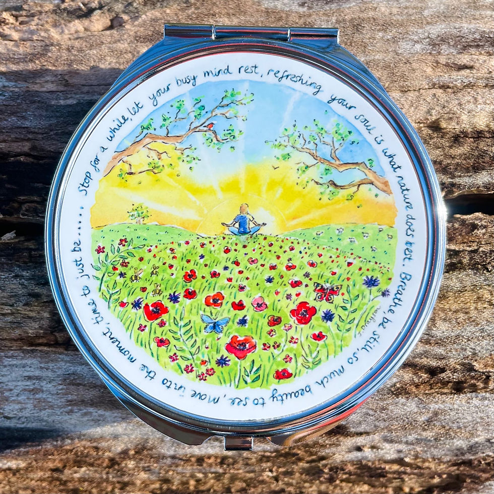 Just Be Pocket Mirror