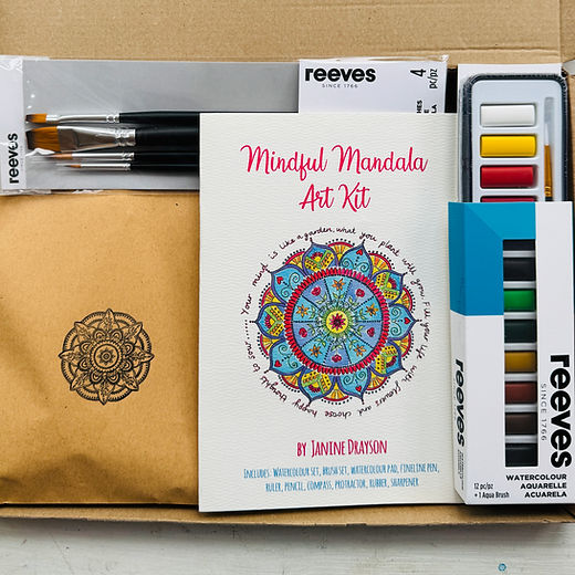Mindful Mandala Art Kit | Janine Drayson