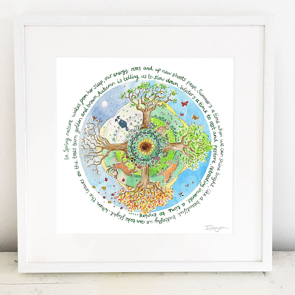 Thumbnail: 'Wheel of the Year' print
