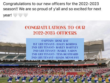 Highline 2022-2023 Officers Named