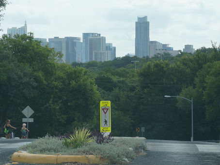 Around Austin-Downtown from Barton Hills