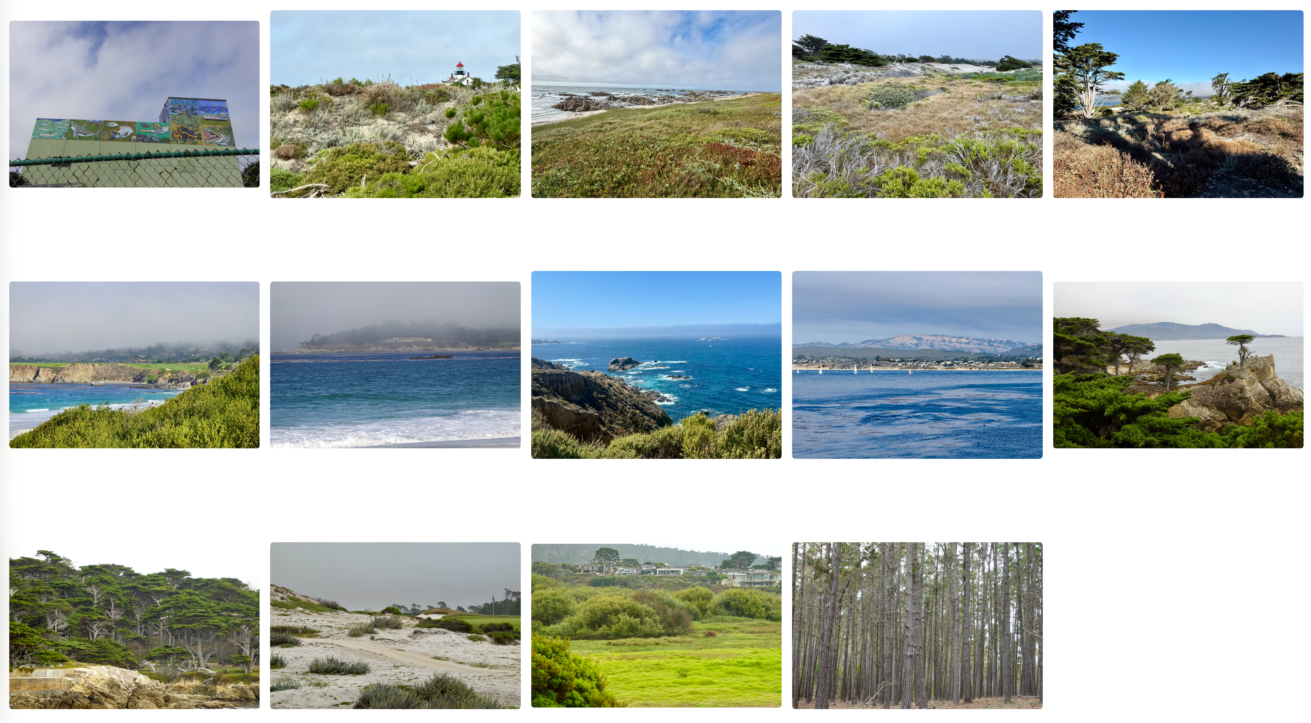 2027 Premium Calendar "Monterey & Carmel Bay"